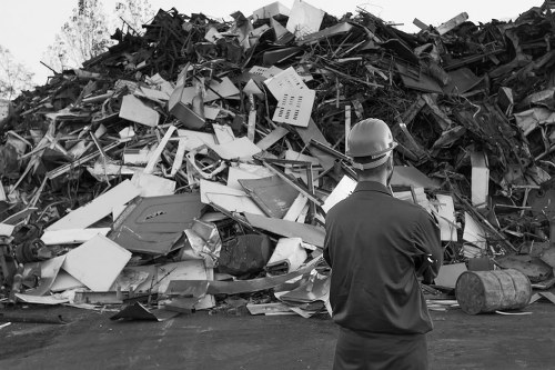 Professional garden waste removal service